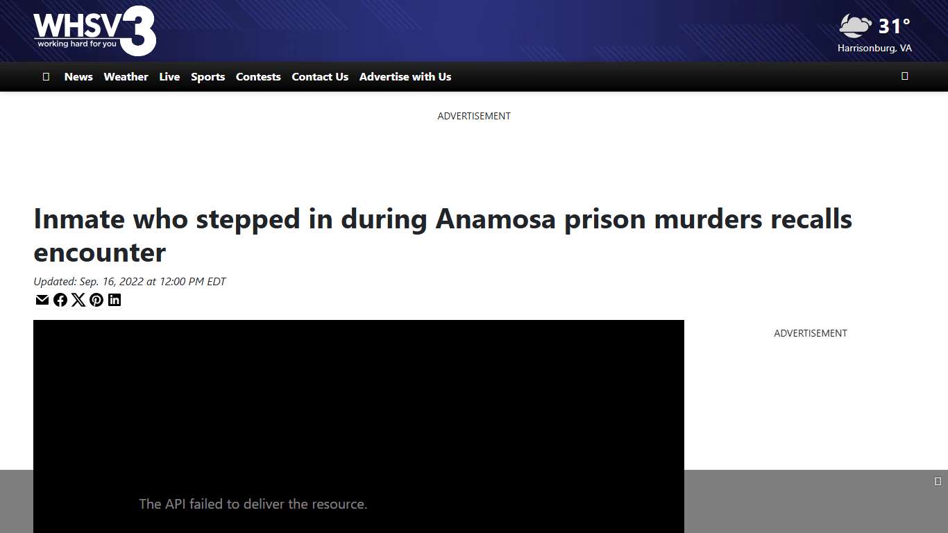Inmate who stepped in during Anamosa prison murders recalls encounter
