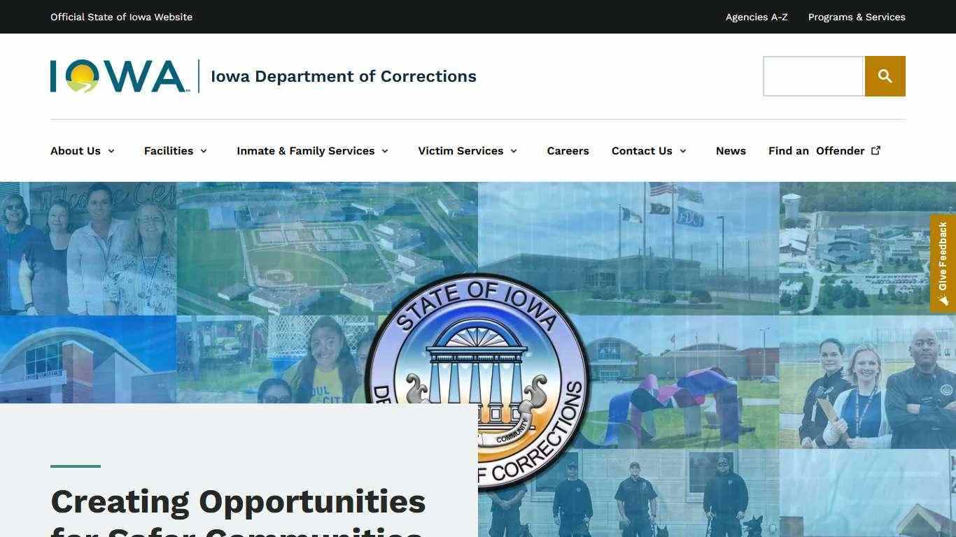 Iowa Department of Corrections | Iowa Department of Corrections